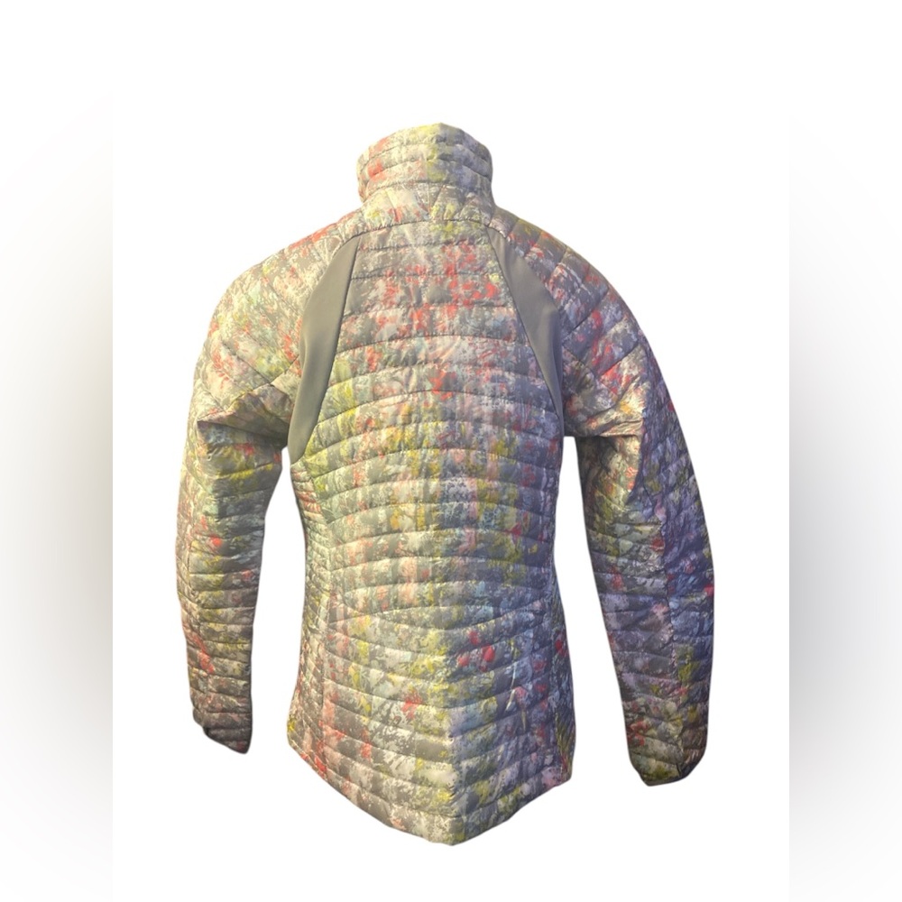 Eddie Bauer Multicolor Down Jacket Euc M - image 3